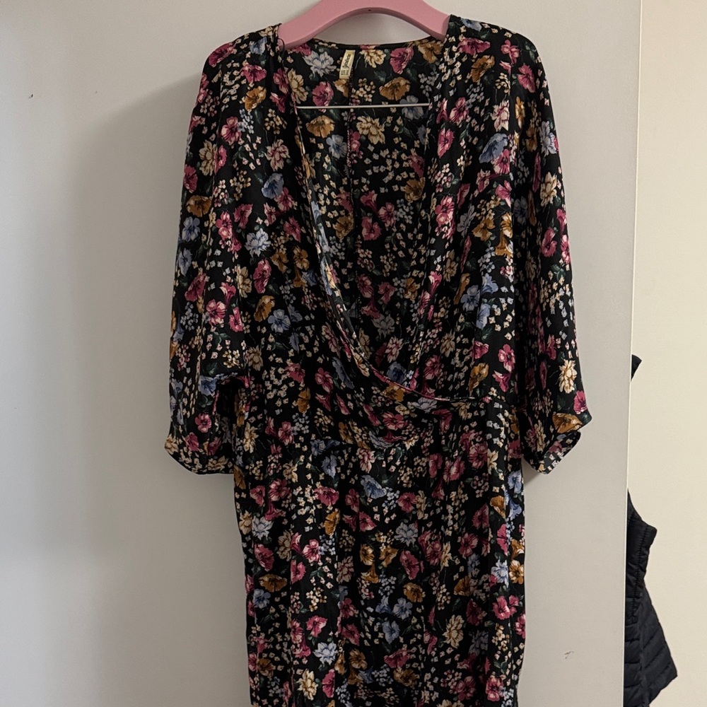 Stradivarius Multicolor Floral Maxi Dress